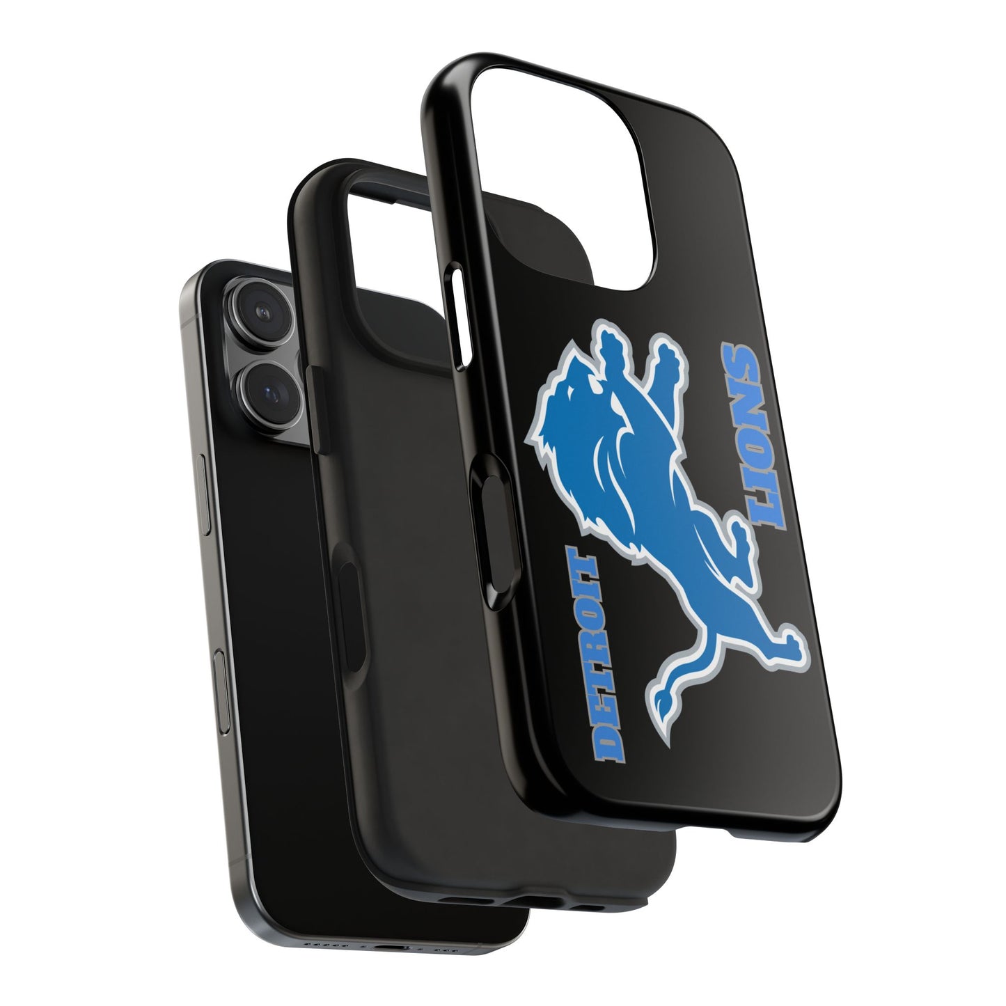 Detroit Lions iPhone Tough Phone Case, Football Fan Gift, Sports Phone Cover,