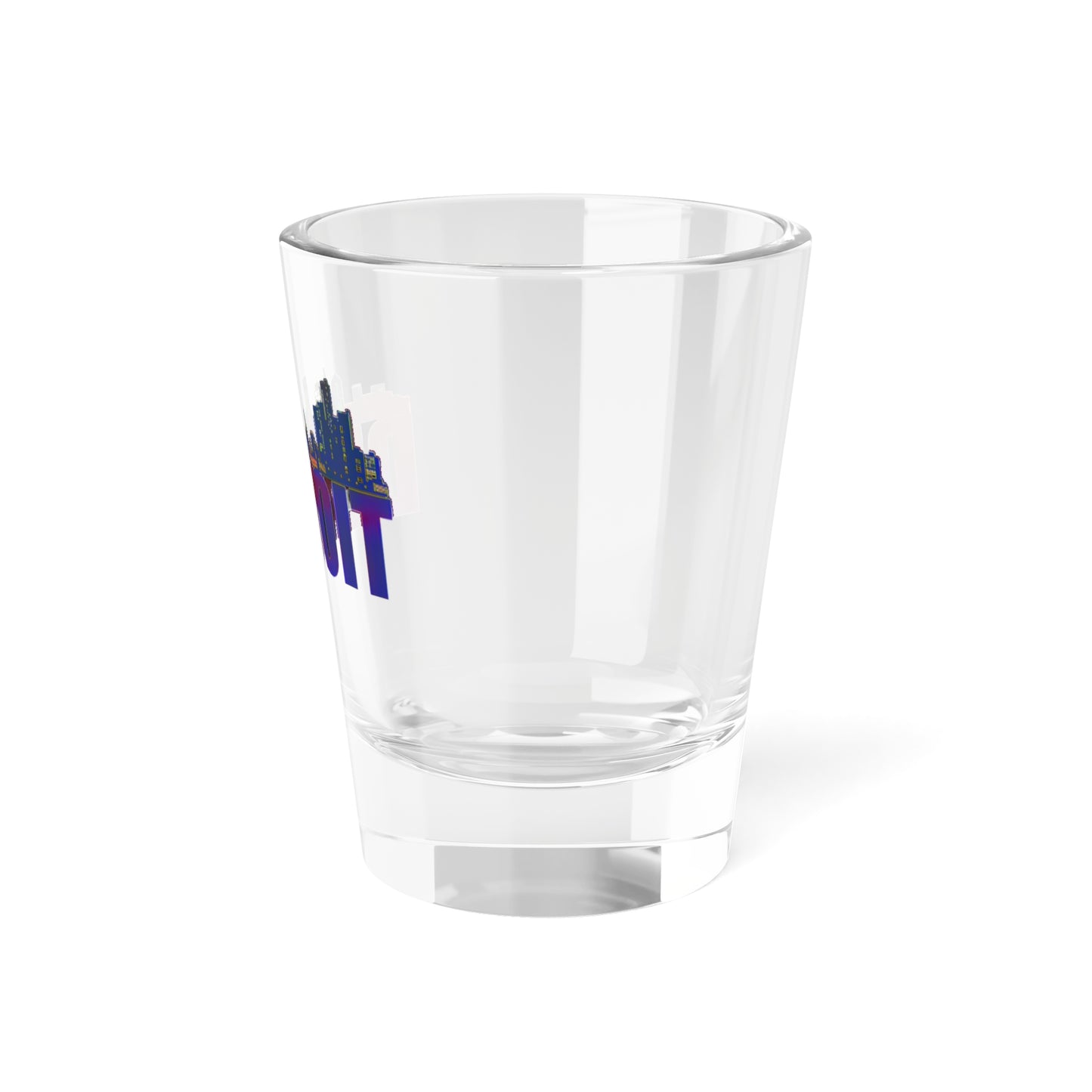 Detroit City Shot Glass, 1.5oz