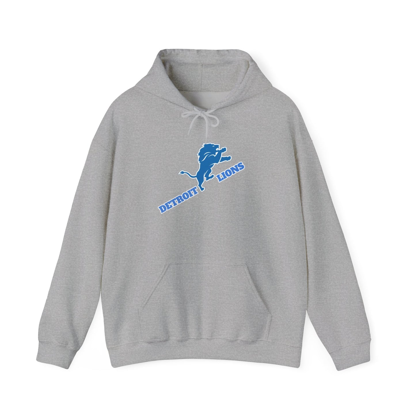 Detroit Lions Fan Hoodie Sweatshirt, NFL Team Apparel, Lions Football Gift,