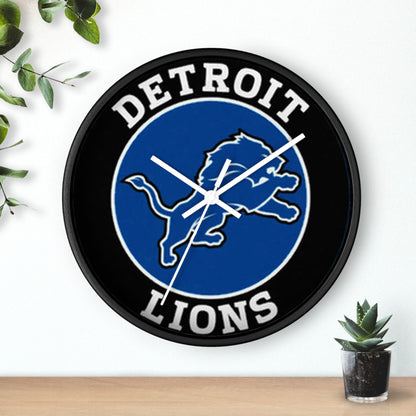 Detroit Lions NFL Wall Clock Detroit