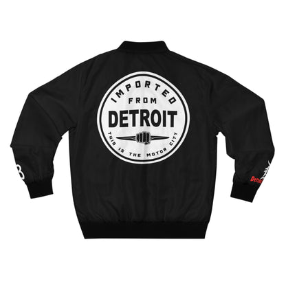 Detroit Crooks Men's Bomber Jacket (AOP)