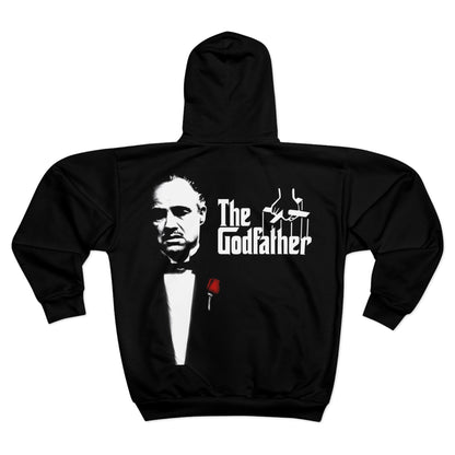 Marlon Brando Godfather Unisex Zip Hoodie