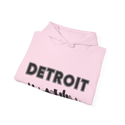 Vintage Detroit Old English D Unisex Hoodie Sweatshirt, Detroit Fan Gift,