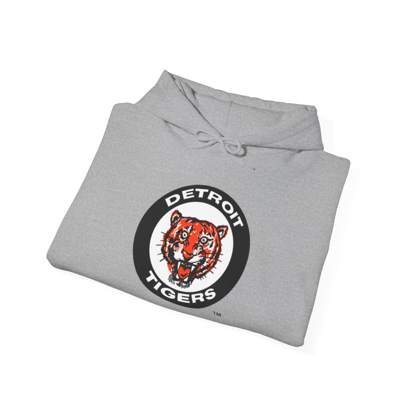 Vintage Detroit Tigers Logo Fan Art Hoodie Sweatshirt, Unisex Pullover, Baseball