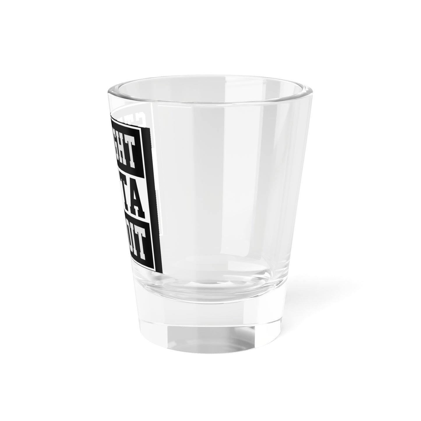 Straight outta Detroit Shot Glass, 1.5oz