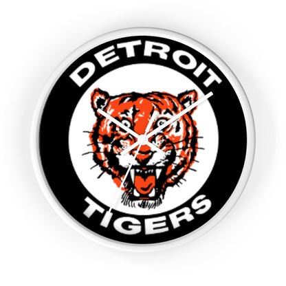 Detroit Tiger Vintage logo Wall Clock MLB Tigers