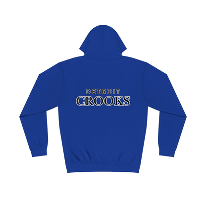 Detroit City Unisex Varsity Hoodie by Detroit Crooks