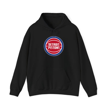 Detroit Pistons Logo Hoodie, NBA Sweatshirt, Basketball Team Apparel, Fan Gift,