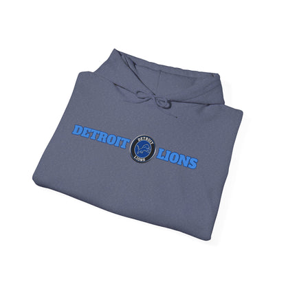 Detroit Lions Fan Hoodie, NFL Football Team Sweatshirt, Team Spirit Apparel,