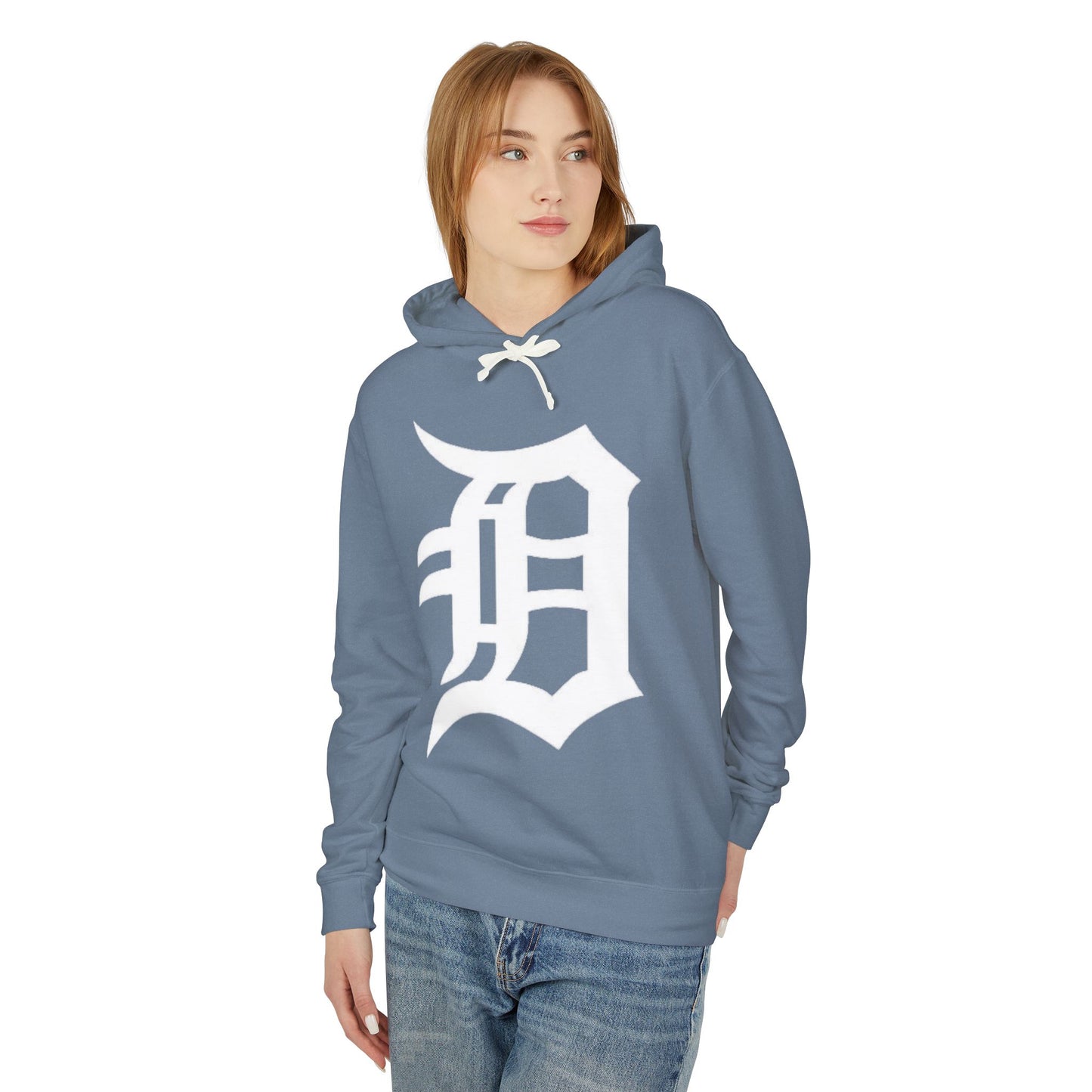 Detroit Style Lightweight Hoodie, Motor City Fashion Sweatshirt, Michigan Urban