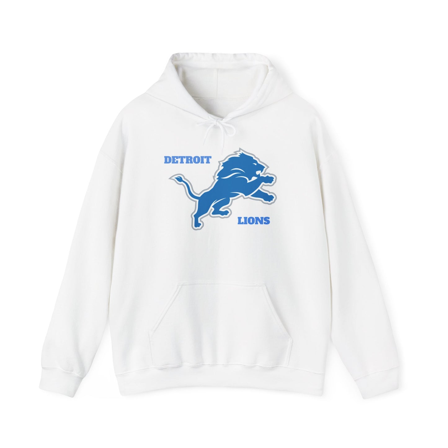 Detroit Lions Fan Art Hoodie Sweatshirt, Unisex Football Team Apparel, NFL Gift,