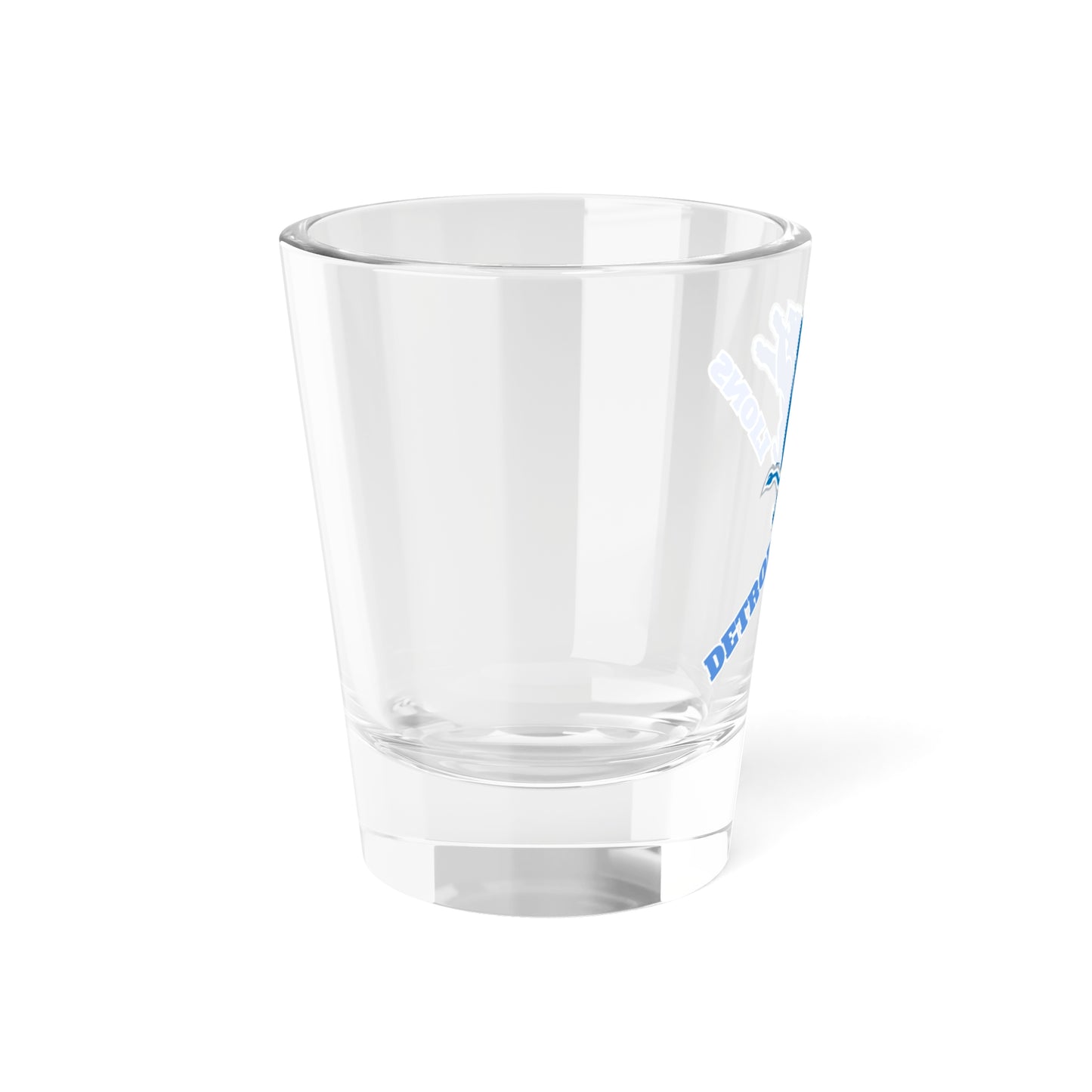 Detroit Lions Fan Art Shot Glass, 1.5oz