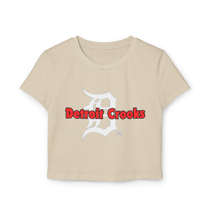 Detroit Crooks Women's Baby Tee