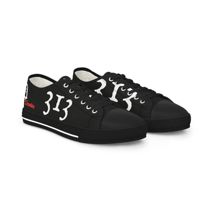 Detroit Crooks Men's Low Top Sneakers