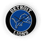 Detroit Lions NFL Wall Clock Detroit