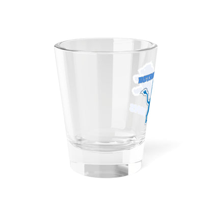 Detroit Lions Fan Shot Glass, 1.5 oz - NFL Football Team Design, Detroit Lions