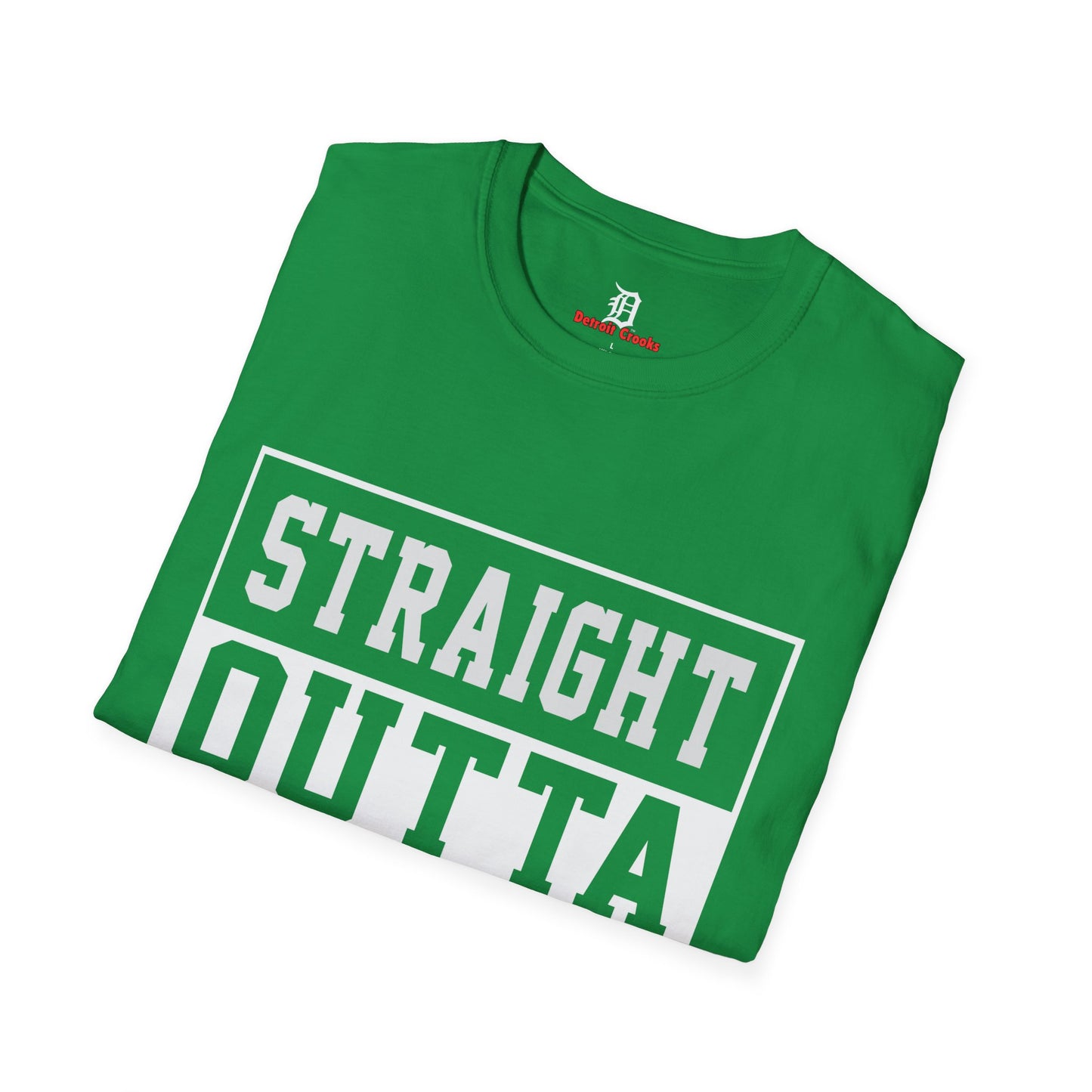 Straight outta Detroit Unisex Softstyle T-Shirt