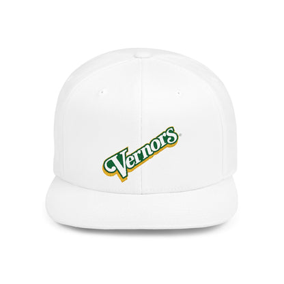 Detroit Vernors Pop Flat Bill Snapback