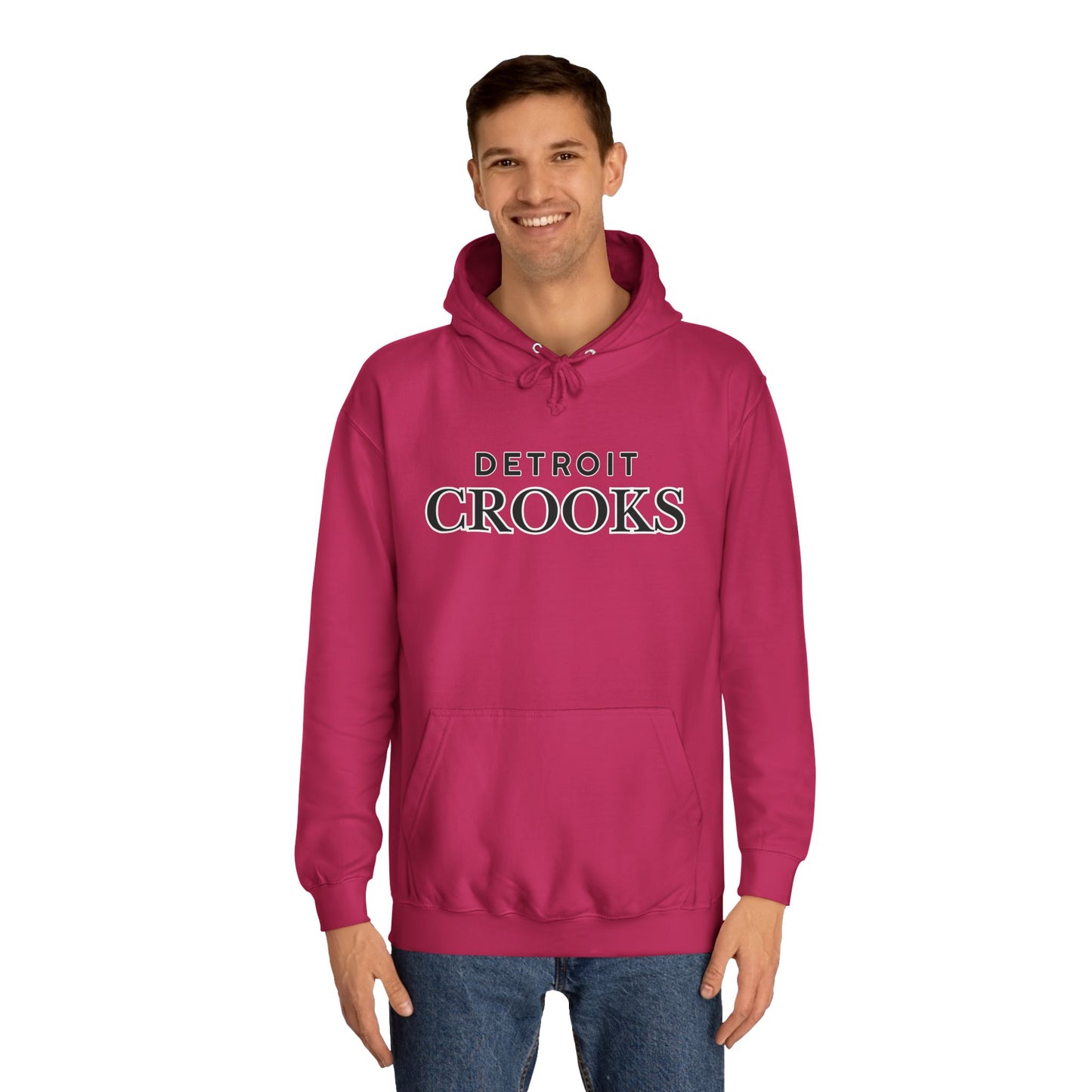 Detroit Crooks 2025 Unisex College Hoodie