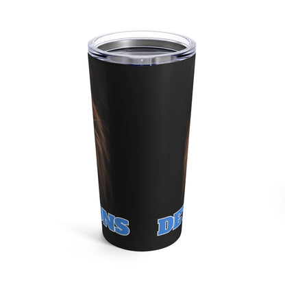 Tumbler 20oz, Detroit Lions Fan Art Cup, NFL Football Team Mug, Sports Drinkware