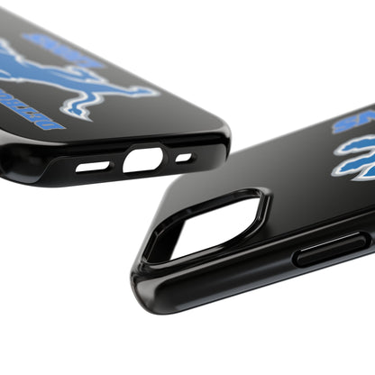 Detroit Lions iPhone Tough Phone Case, Football Fan Gift, Sports Phone Cover,