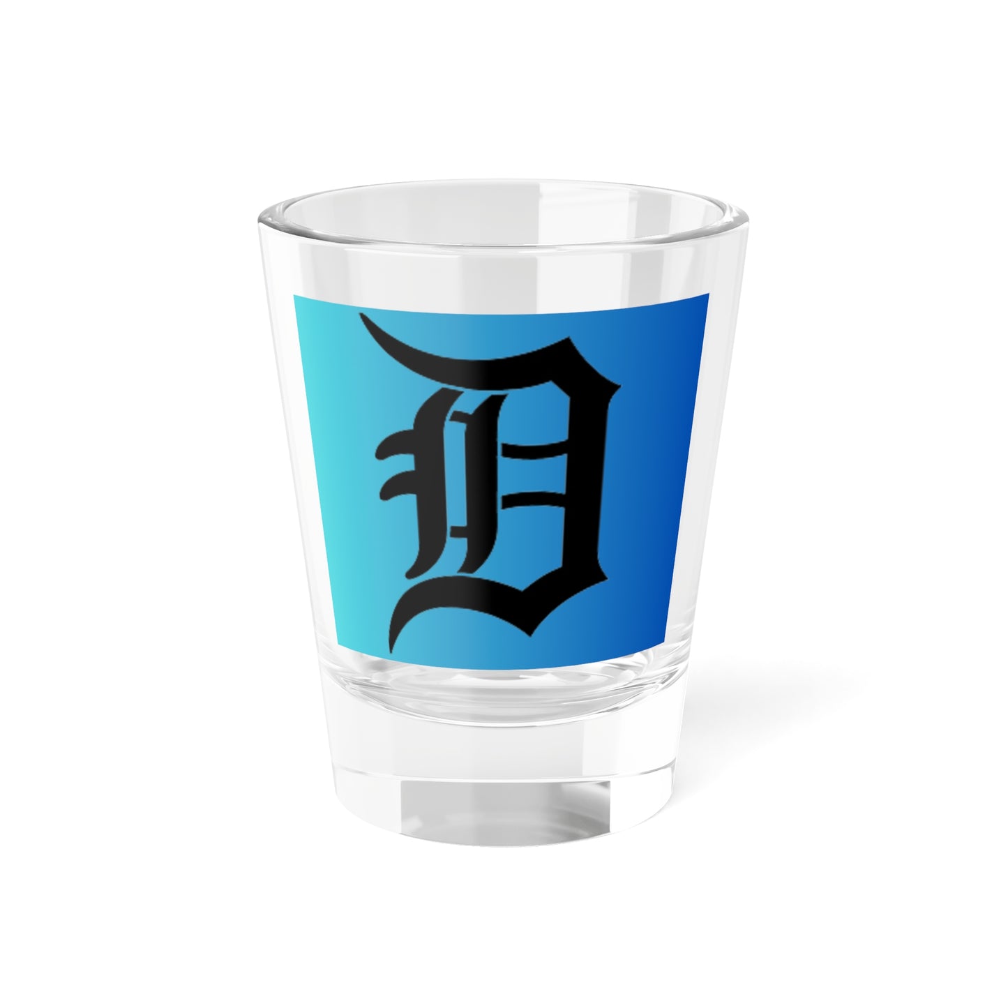 Detroit light blues Shot Glass, 1.5oz