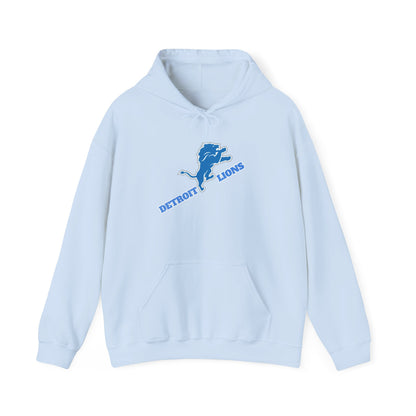 Detroit Lions Fan Hoodie Sweatshirt, NFL Team Apparel, Lions Football Gift,