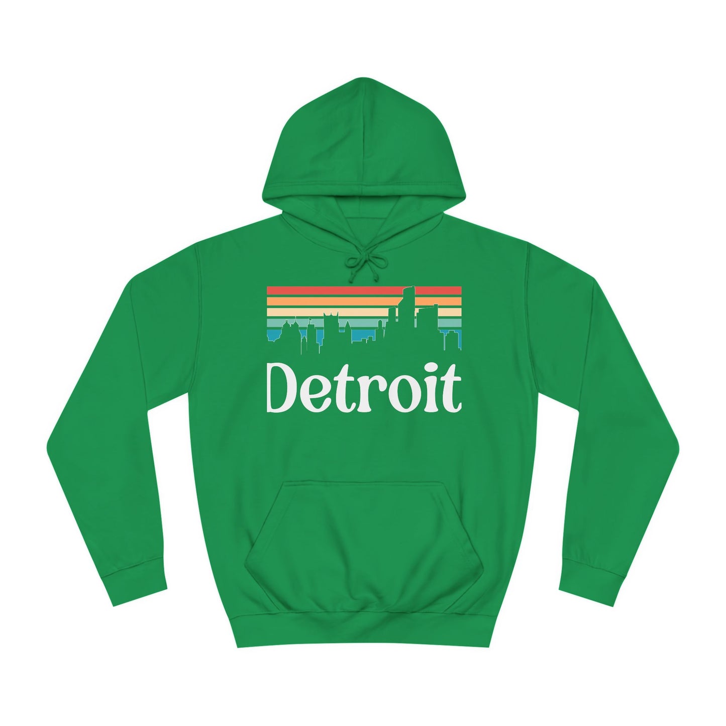 Detroit City Unisex College Hoodie Detroit Michigan hoodie