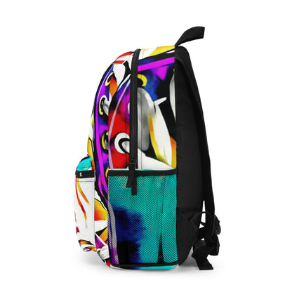 Shoes Backpack, Retro Colorful Pattern, Travel Bag, School Supplies, Fashion