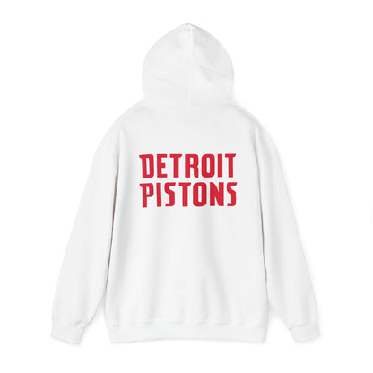 Detroit Pistons Logo Hoodie, NBA Sweatshirt, Basketball Team Apparel, Fan Gift,