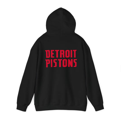 Detroit Pistons Logo Hoodie, NBA Sweatshirt, Basketball Team Apparel, Fan Gift,