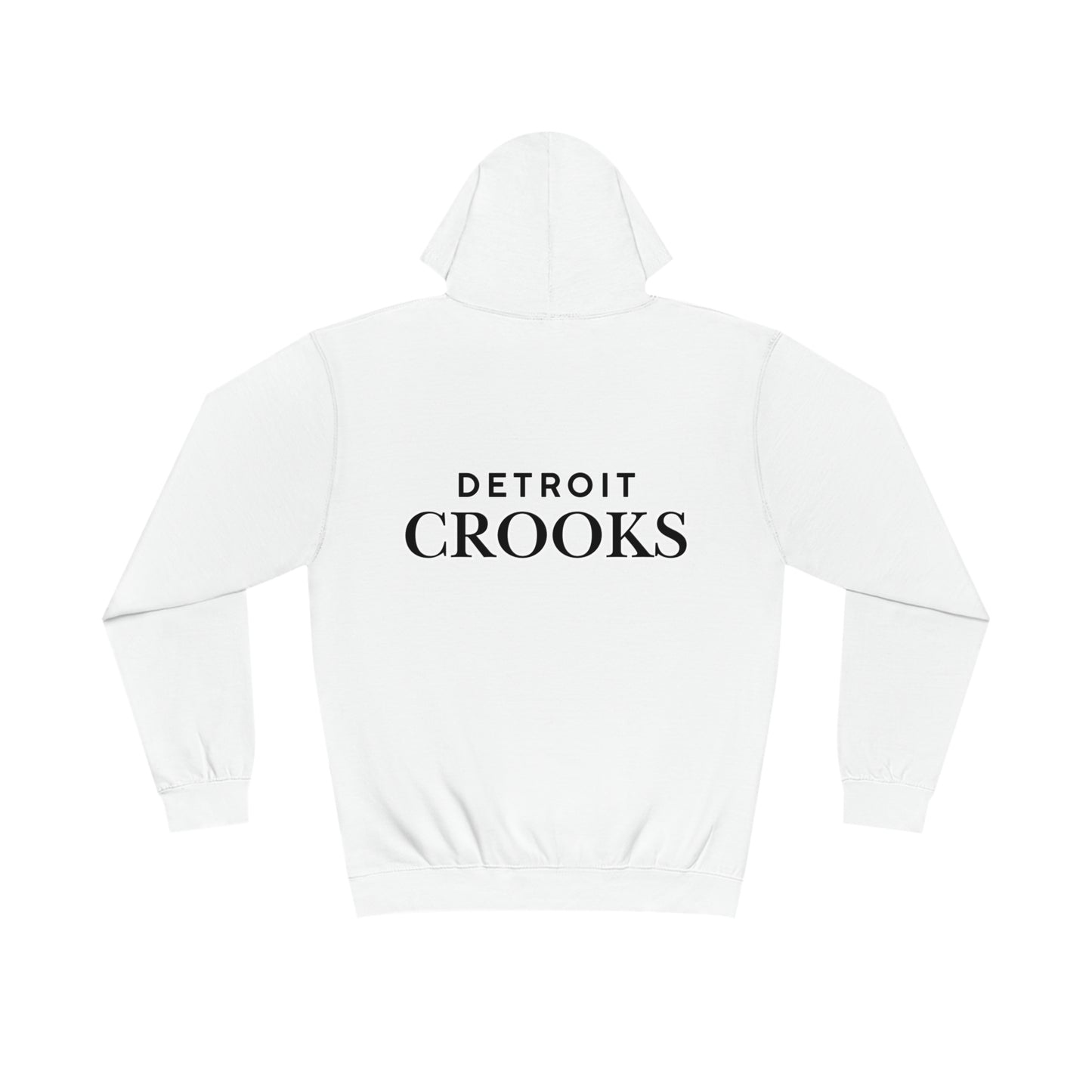 Detroit City Unisex Varsity Hoodie by Detroit Crooks