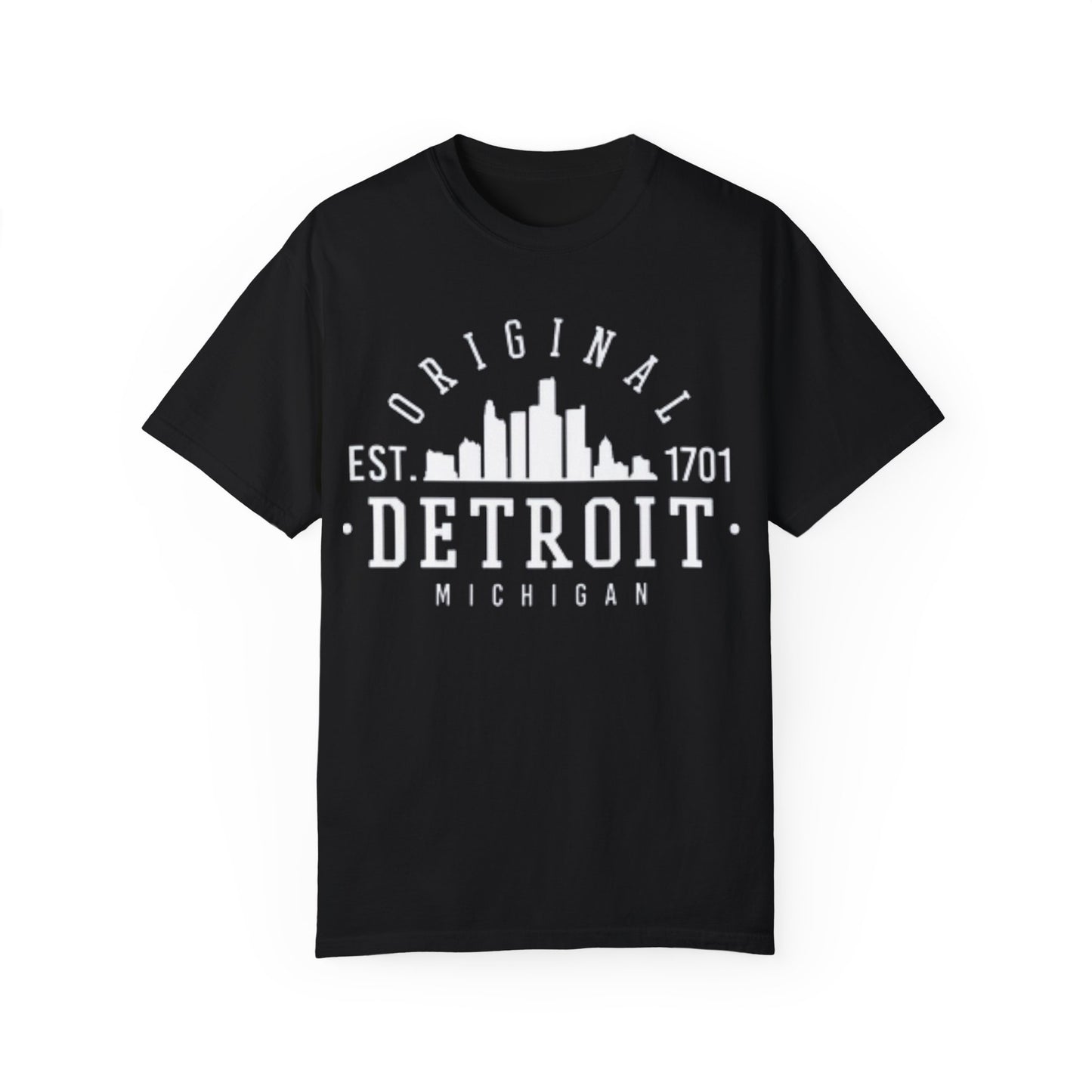 Detroit City Unisex Garment-Dyed T-shirt