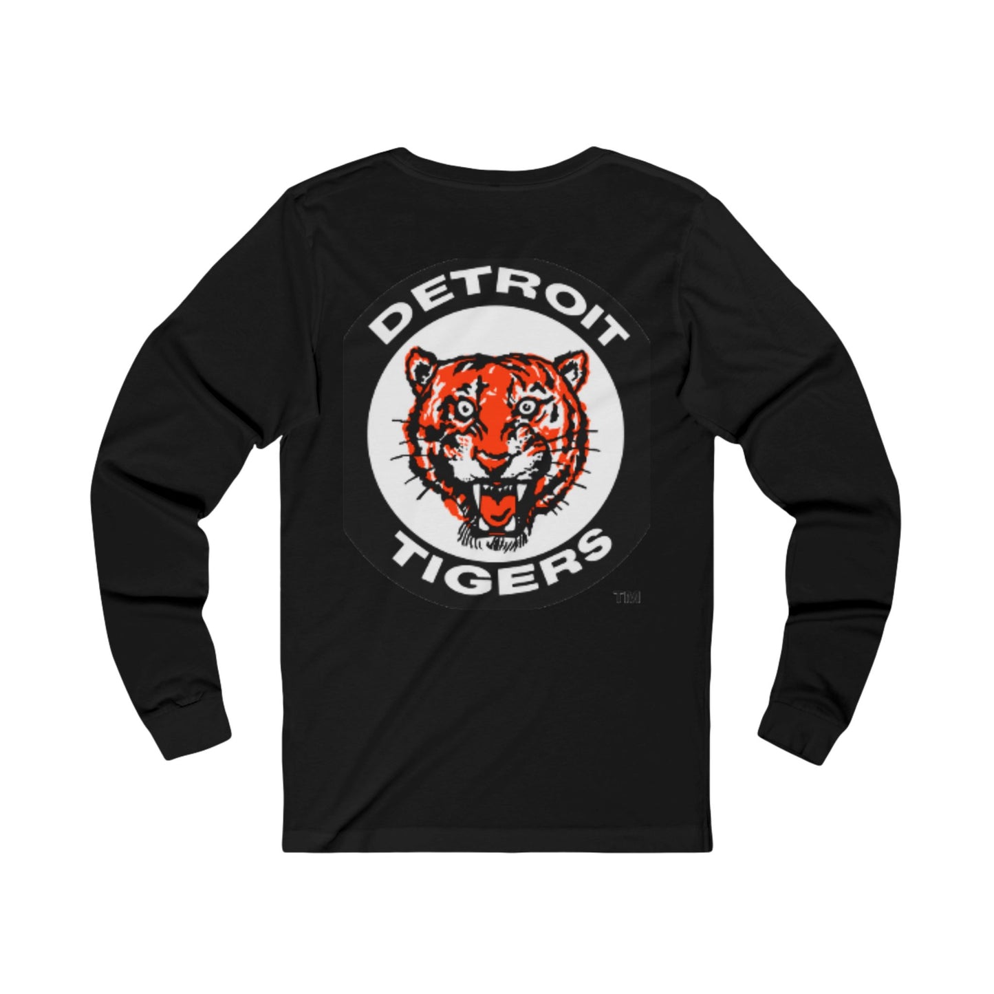 Detroit Tiger Baseball Unisex Jersey Long Sleeve Tee 2 prints