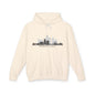 Detroit City Skyline Lightweight Hoodie