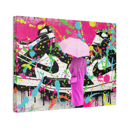 In Living Color a Rainy-Day Canvas Stretched, 0.75"