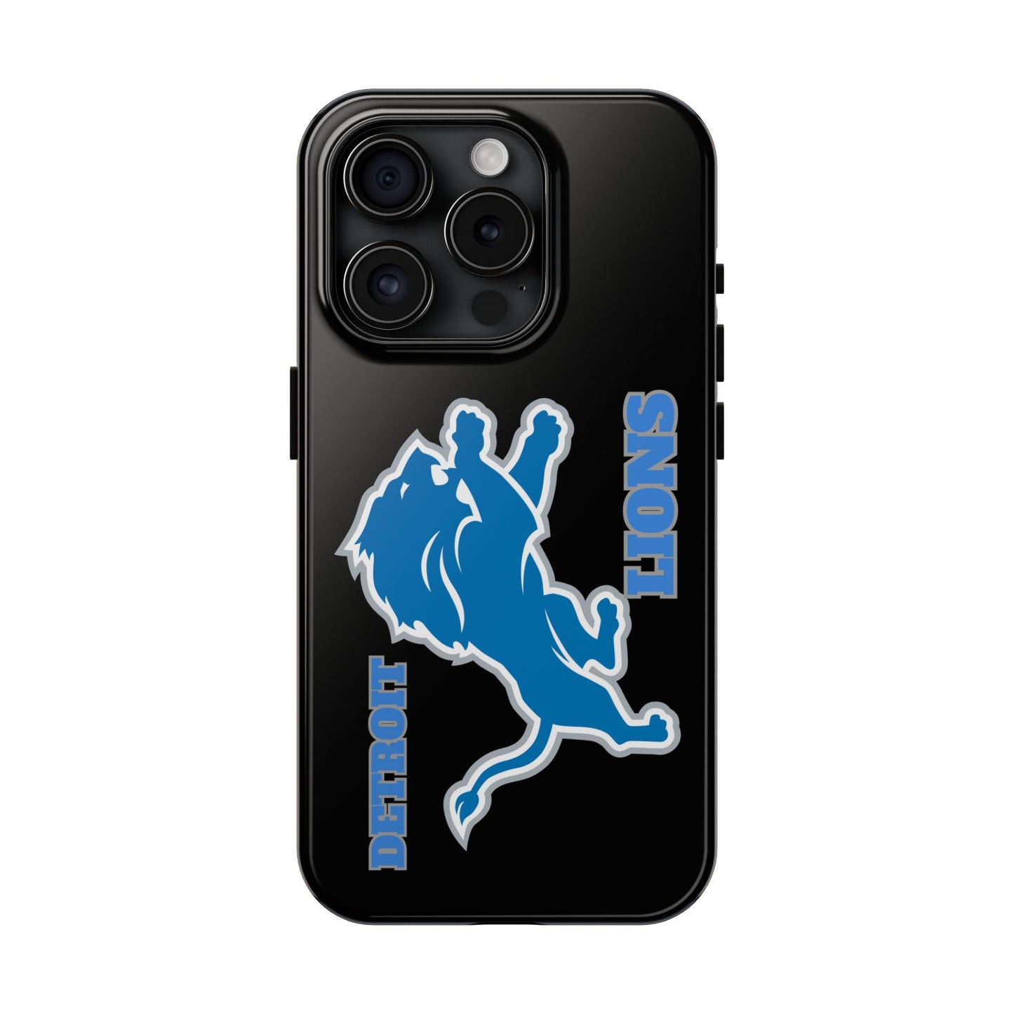 Detroit Lions iPhone Tough Phone Case, Football Fan Gift, Sports Phone Cover,