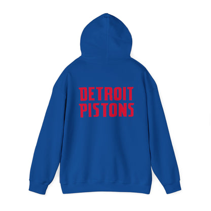 Detroit Pistons Logo Hoodie, NBA Sweatshirt, Basketball Team Apparel, Fan Gift,