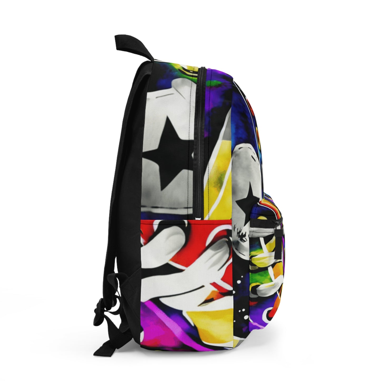 Shoes Backpack, Retro Colorful Pattern, Travel Bag, School Supplies, Fashion