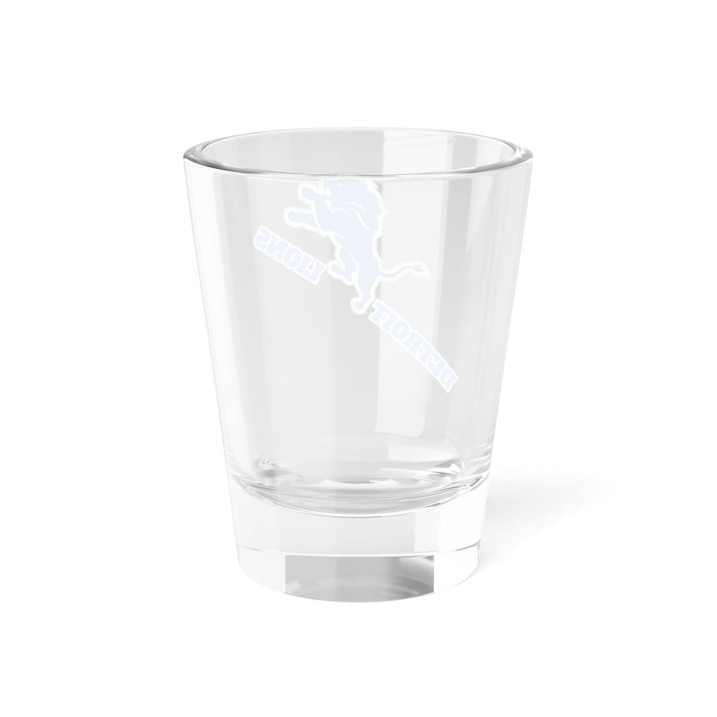 Detroit Lions Fan Art Shot Glass, 1.5oz