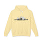 Detroit City Skyline Lightweight Hoodie