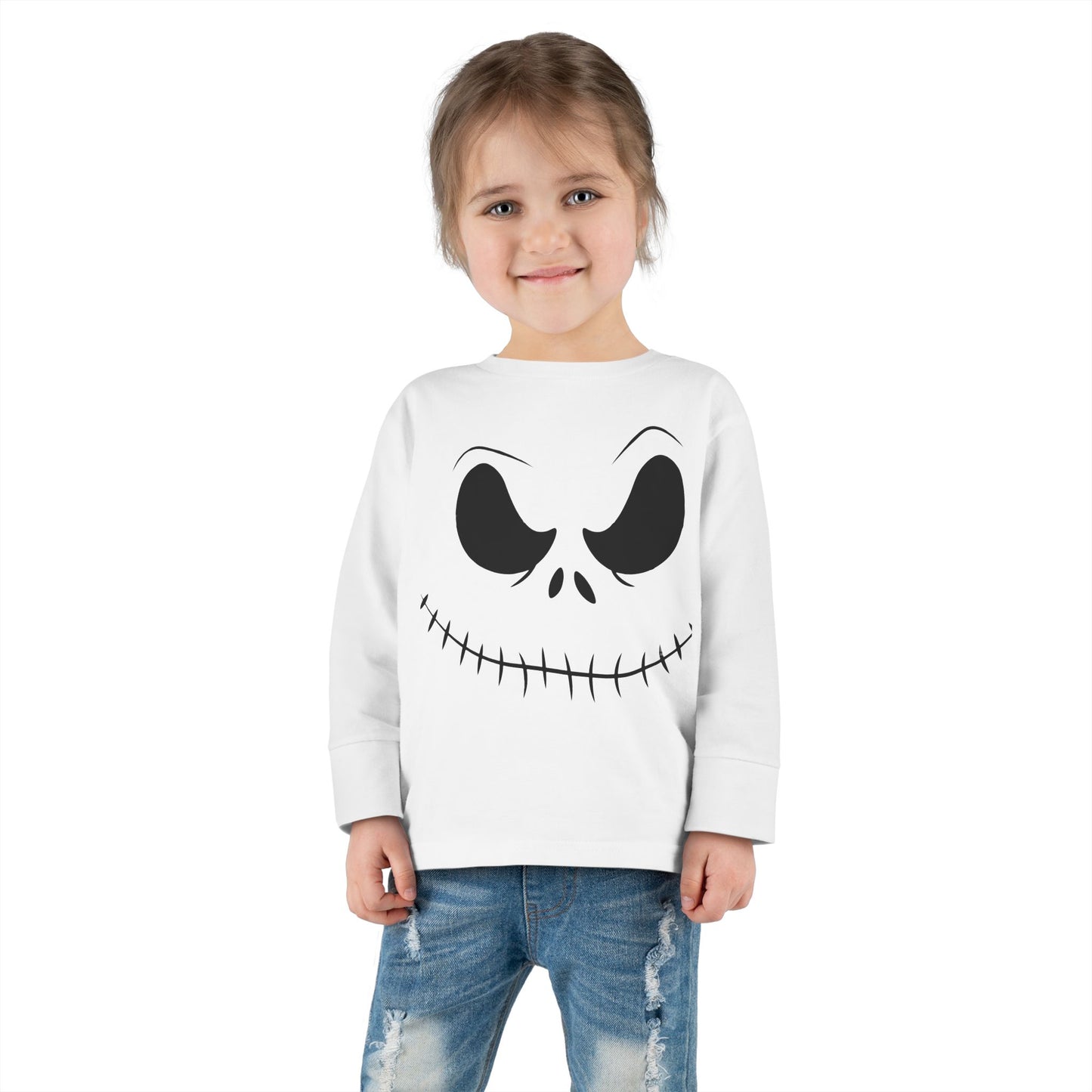 Jack Big Face nightmare B4 Christmas Toddler Long Sleeve Tee