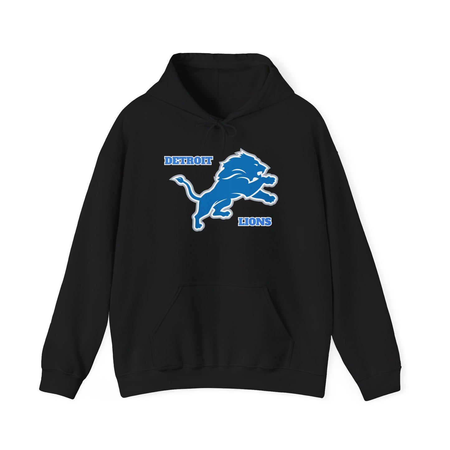 Detroit Lions Fan Art Hoodie Sweatshirt, Unisex Football Team Apparel, NFL Gift,