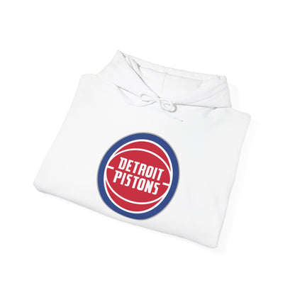 Detroit Pistons Logo Hoodie, NBA Sweatshirt, Basketball Team Apparel, Fan Gift,