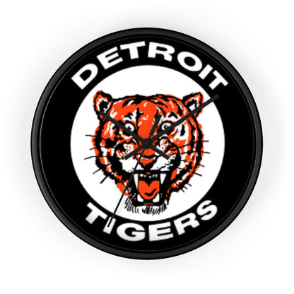 Detroit Tiger Vintage logo Wall Clock MLB Tigers