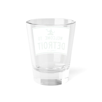 Welcome to Detroit Shot Glass, 1.5oz