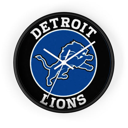 Detroit Lions NFL Wall Clock Detroit