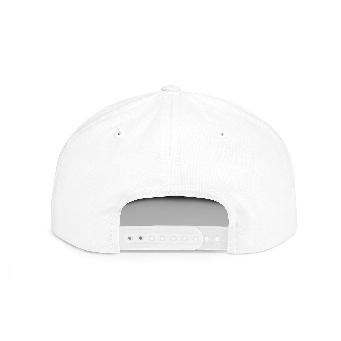 Detroit D Flat Bill Snapback Hat - Embroidered Baseball Cap, Detroit English D