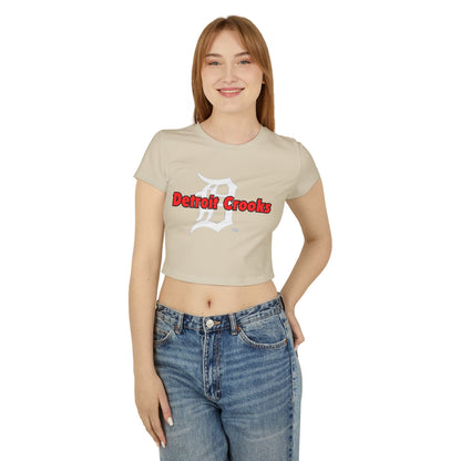 Detroit Crooks Women's Baby Tee