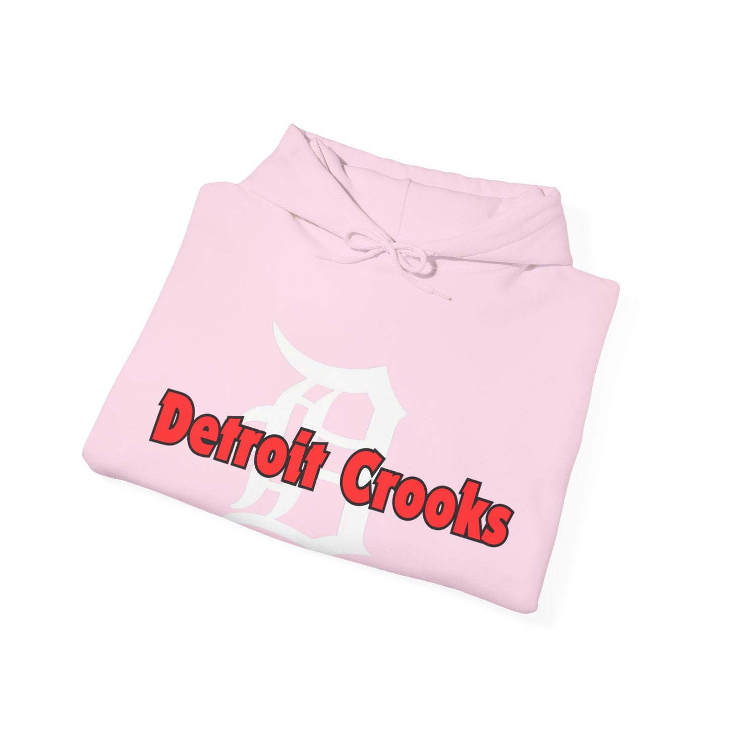 Detroit Crooks Unisex Hoodie, Sweatshirt with Detroit Crooks brand, Detroit